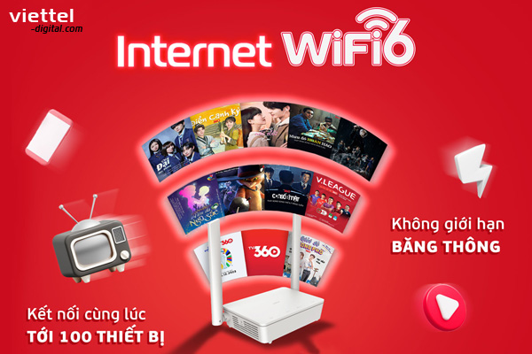Lắp mạng internet wifi 6