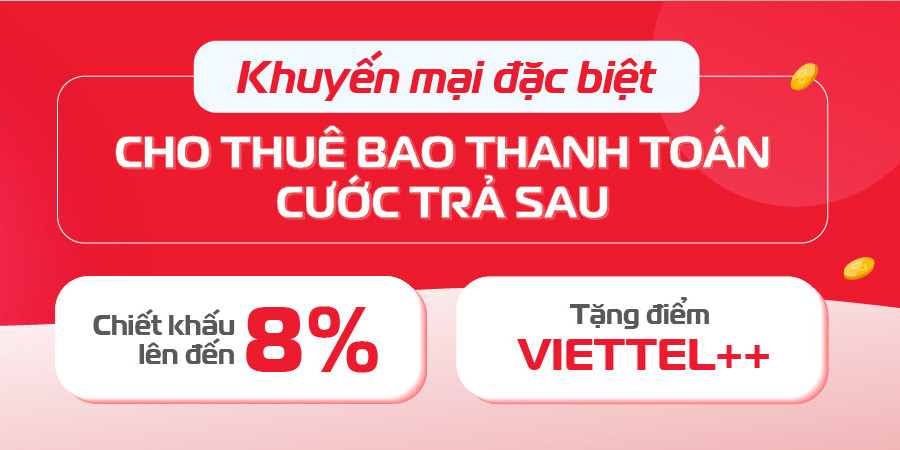 Trả sau Viettel